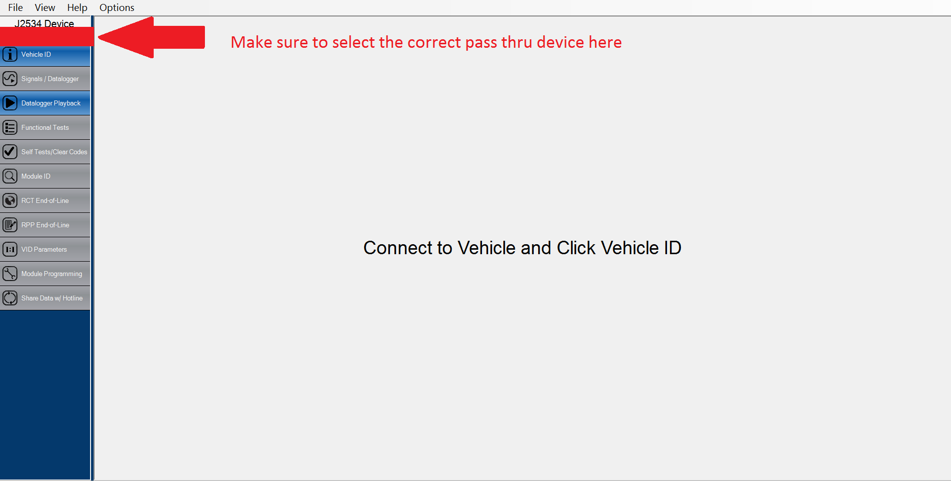 ROUSH Diagnostic Tool (RDT) - Flashing PCM Software