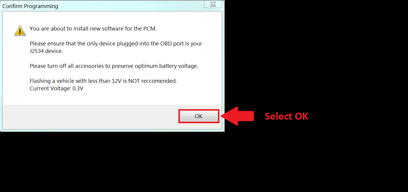 ROUSH Diagnostic Tool (RDT) - Flashing PCM Software